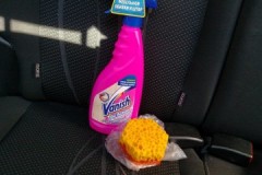 Is it possible and how to properly use Vanish to clean the car interior?