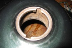 Step-by-step instructions on how to clean a gas tank from rust inside