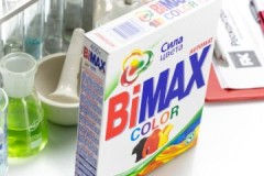 Herziening van poeder en gel voor het wassen van Bimax Color: voors en tegens, recensies, prijs