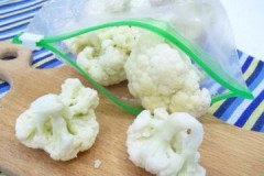 Tips on how to properly freeze and store cauliflower for the winter