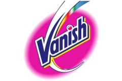 How to use Vanish stain remover to remove stains from colored laundry?